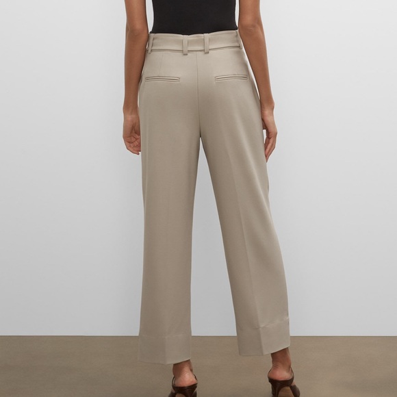 NWT Club Monaco US 0 Camel Enamel Ring Pants - Picture 3 of 16